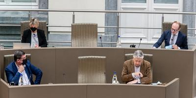 Ben Weyts, Jo Vandeurzen, Bart Tommelein ne Joke Schauvliege worden ondervraagd tijdens een hoorzitting in de Onderzoekscommissie PFAS-PFOS van het Vlaams Parlement
